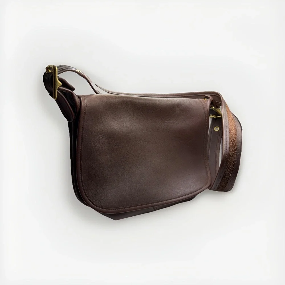 Vintage Coach Patricia's Legacy In Loden 9951 Deep Rich‎ Brown